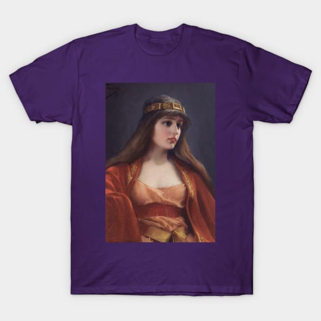 A Bedouin Girl. Luis Ricardo Falero (1891) T-Shirt by immortalpeaches